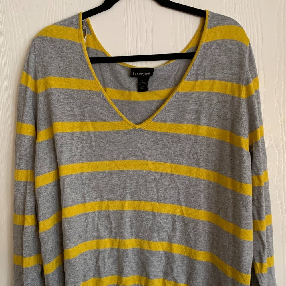 Sweater- Grey and Yellow